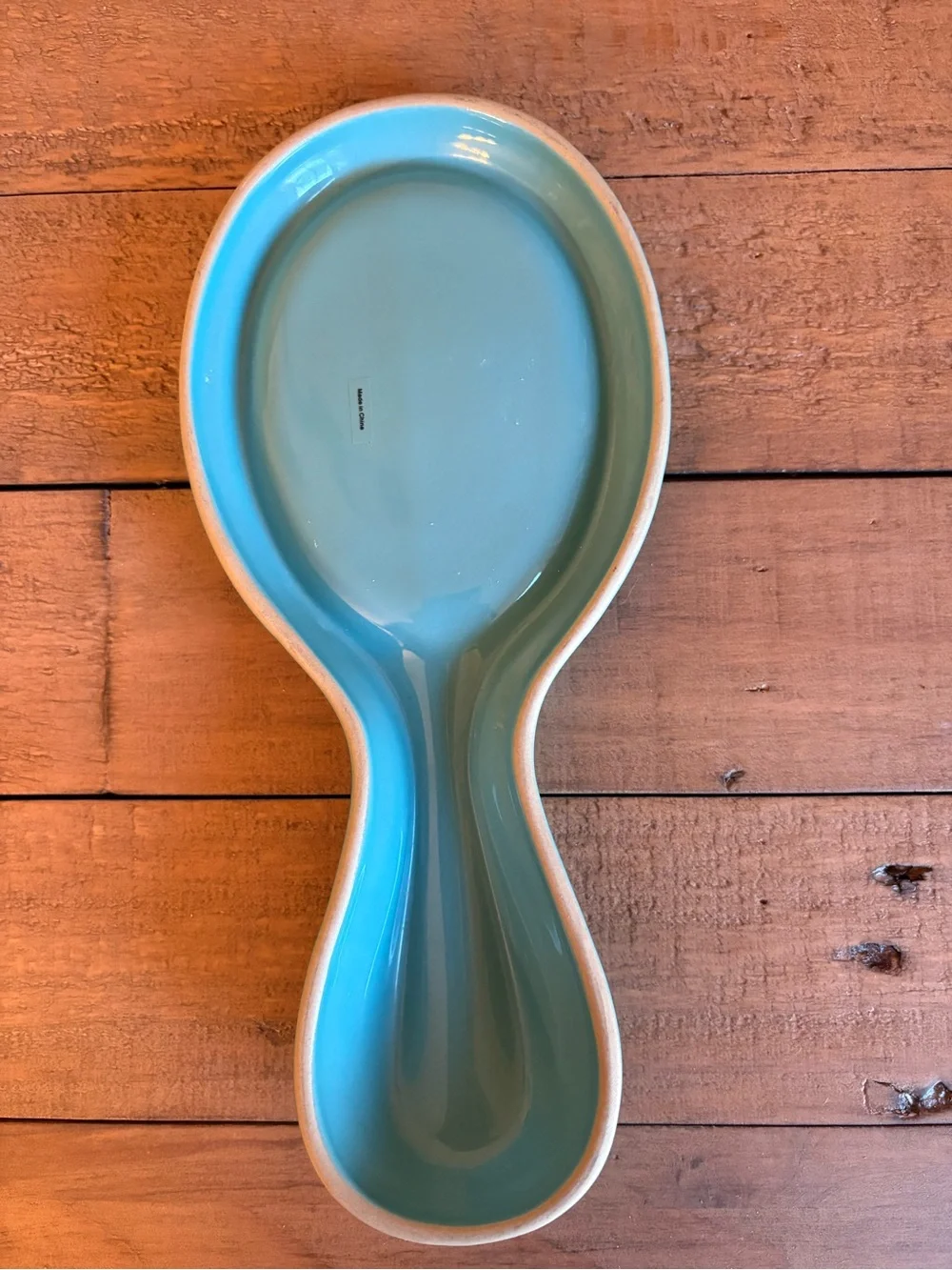 Retired Caribbean Blue Le Creuset Spoon Rest